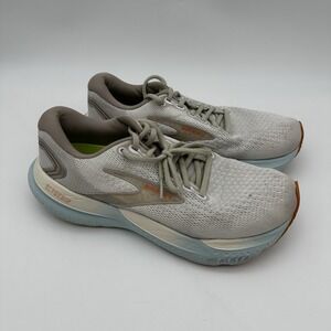 Brooks Womens Glycerin 1204081B195 Brown Running Shoes Sneakers Size 9